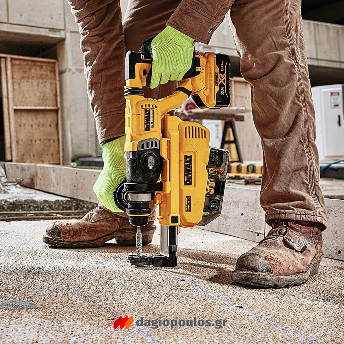DeWalt DWH205DH-XJ Brushless Απορροφητήρας Σκόνης 18V Li-Ion SOLO