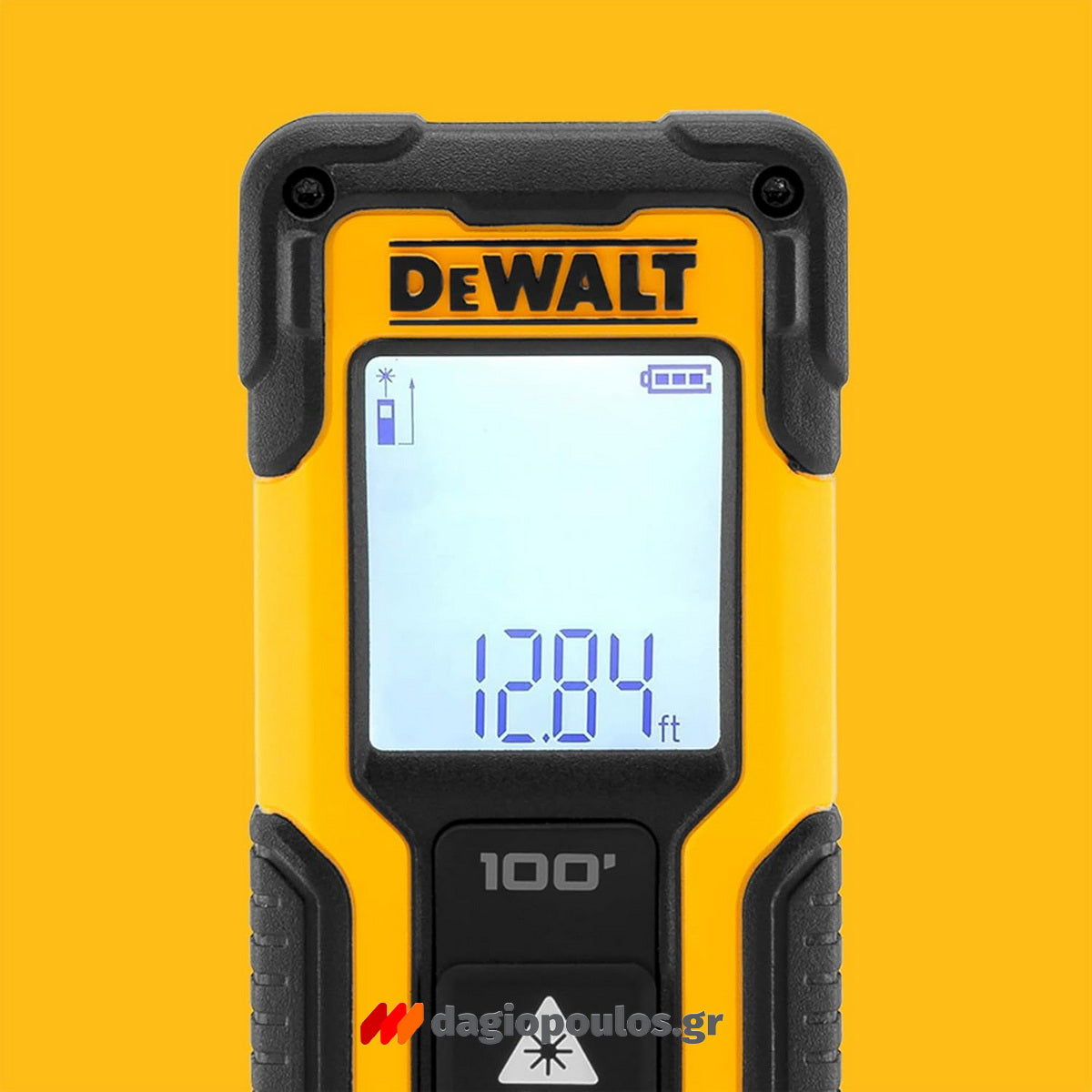 DeWalt DWHT77100-XJ Μετρητής Αποστάσεων Laser 3.0V 30mtr