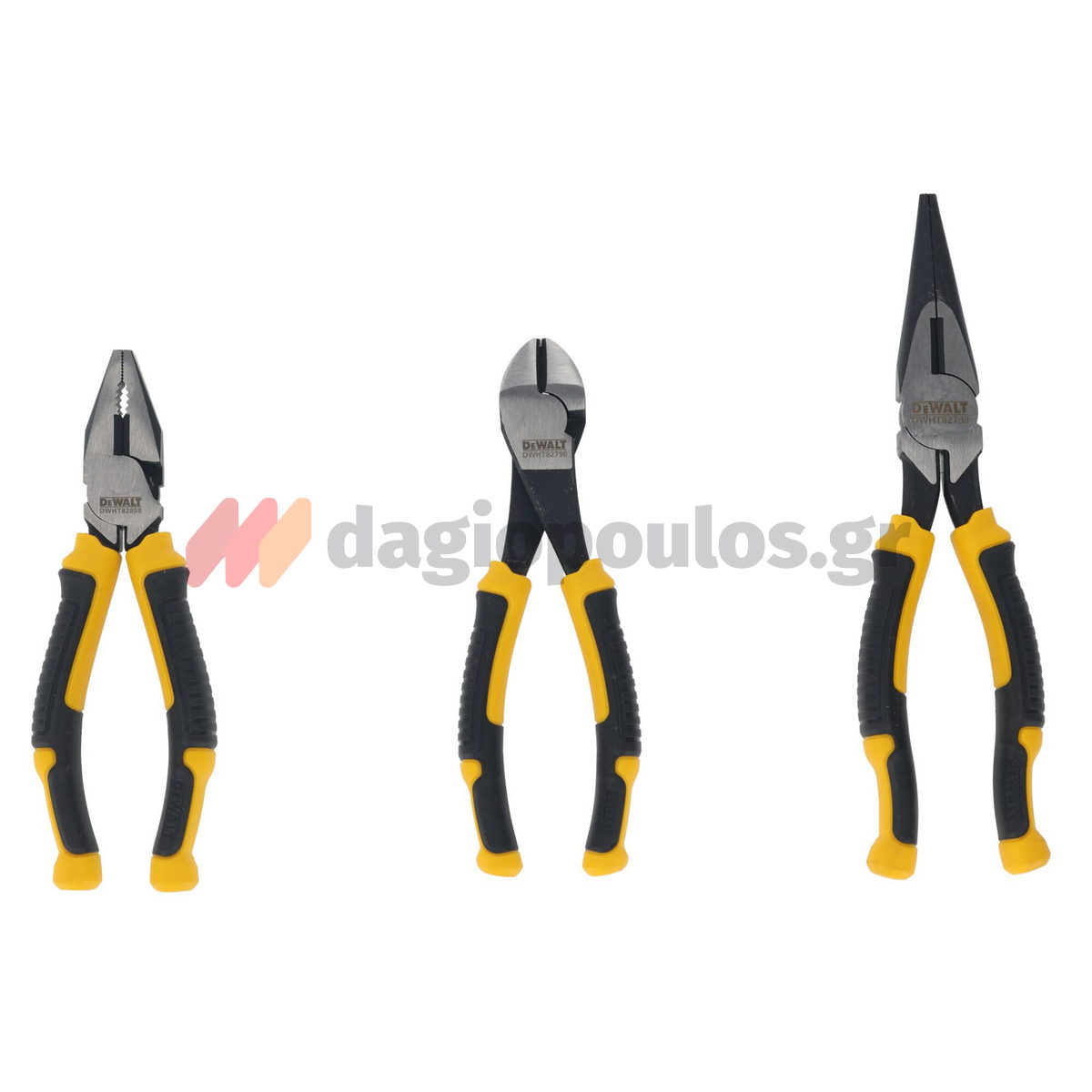 DeWalt DWHT82813-0 Συλλογή Πενσοειδών Εργαλείων Χειρός Σετ 3 Τεμ