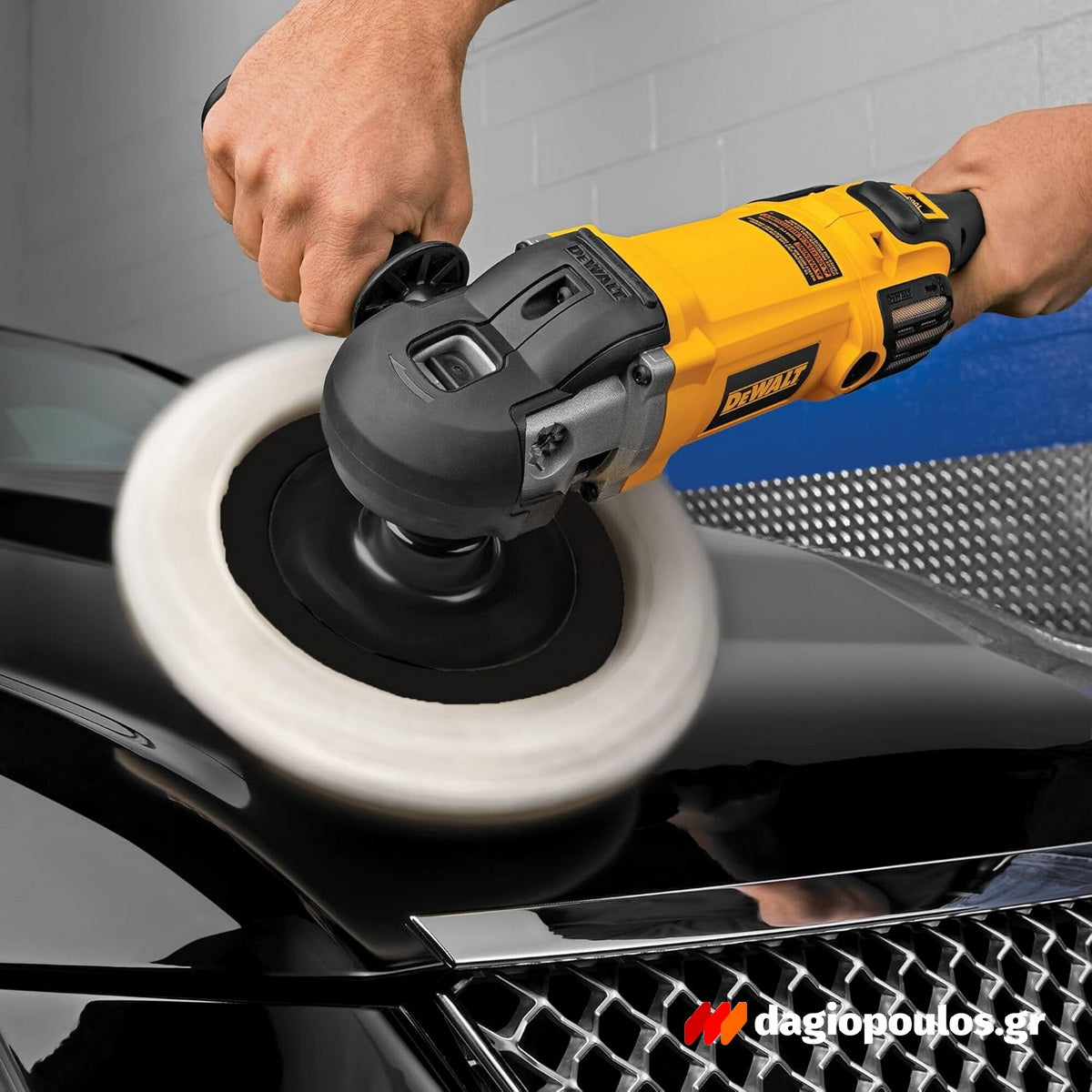 DeWalt DWP849X-QS Ηλεκτρικός Αλοιφαδόρος Στιλβωτής 1250W 230mm