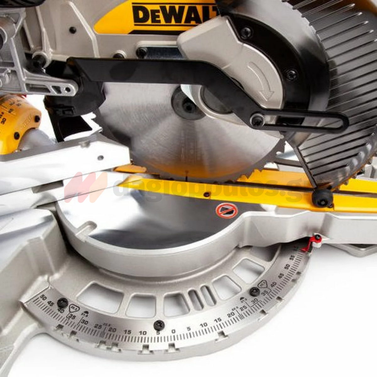 DeWalt DWS727-QS Brushless Ηλεκτρικό Φαλτσοπρίονο Πάγκου Συρόμενο (Radial) 1675W 250mm