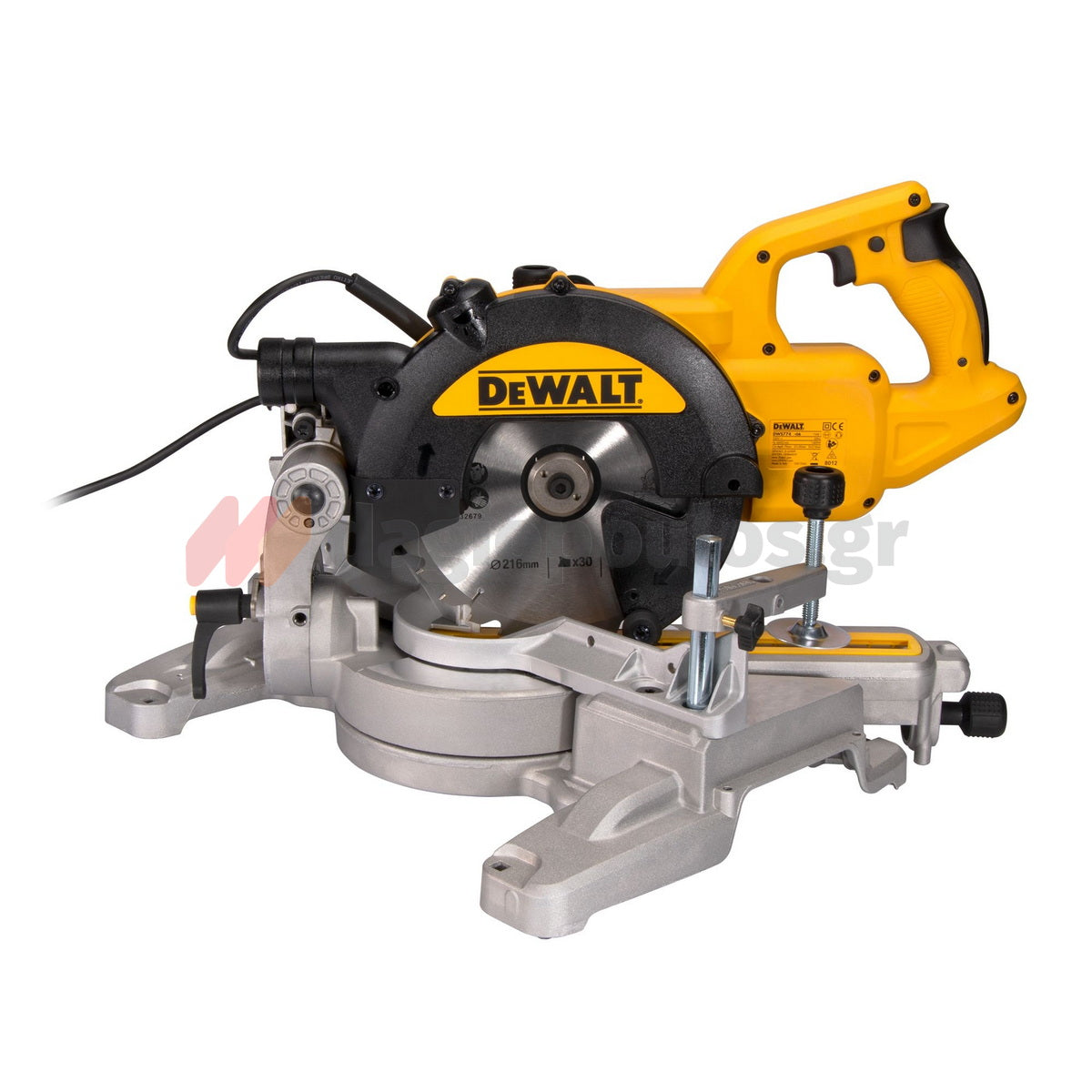 DeWalt DWS774-QS Ηλεκτρικό Δισκοπρίονο Πάγκου 1400W 216mm