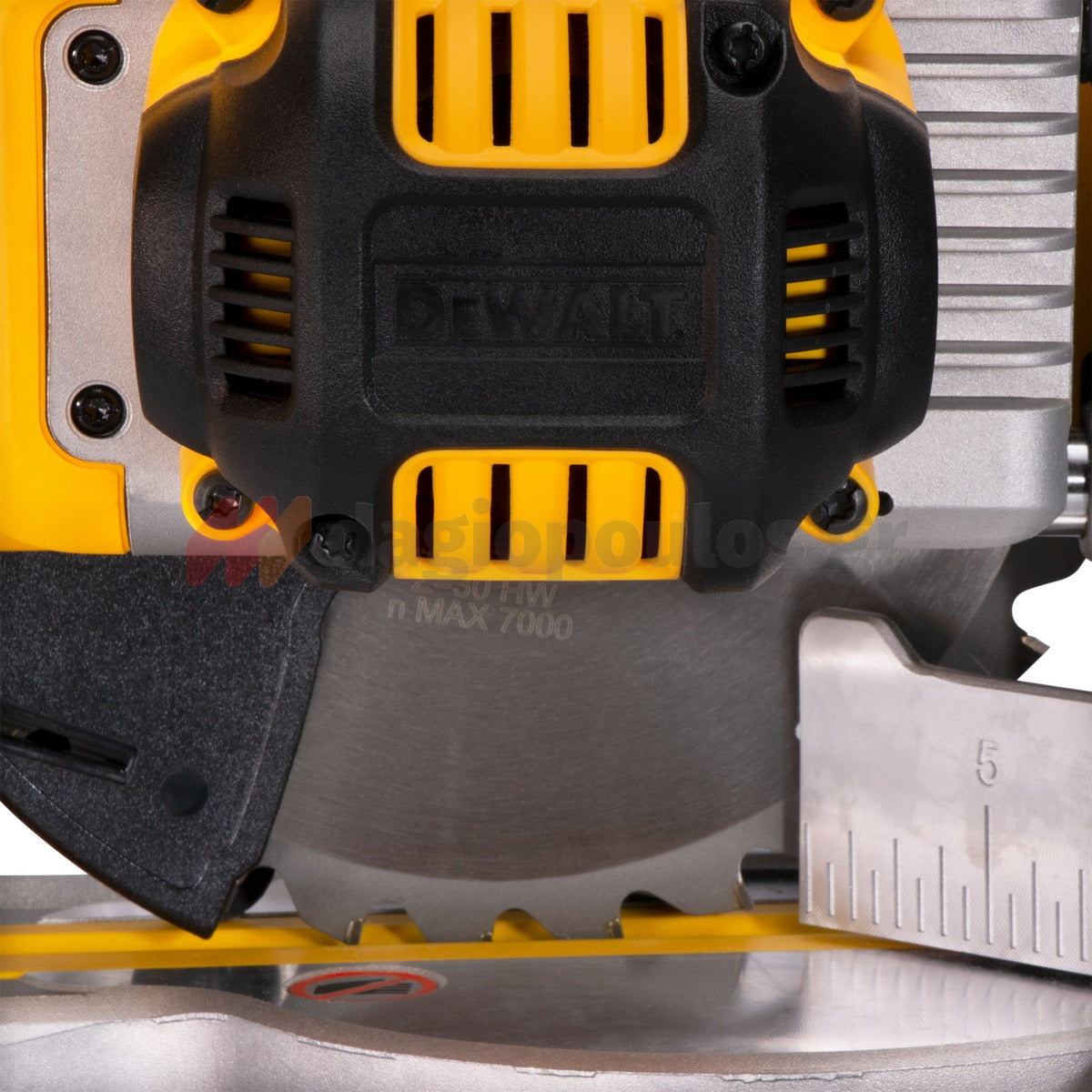 DeWalt DWS774-QS Ηλεκτρικό Δισκοπρίονο Πάγκου 1400W 216mm