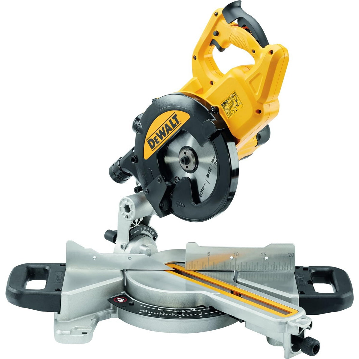 DeWalt DWS774-QS Ηλεκτρικό Δισκοπρίονο Πάγκου 1400W 216mm