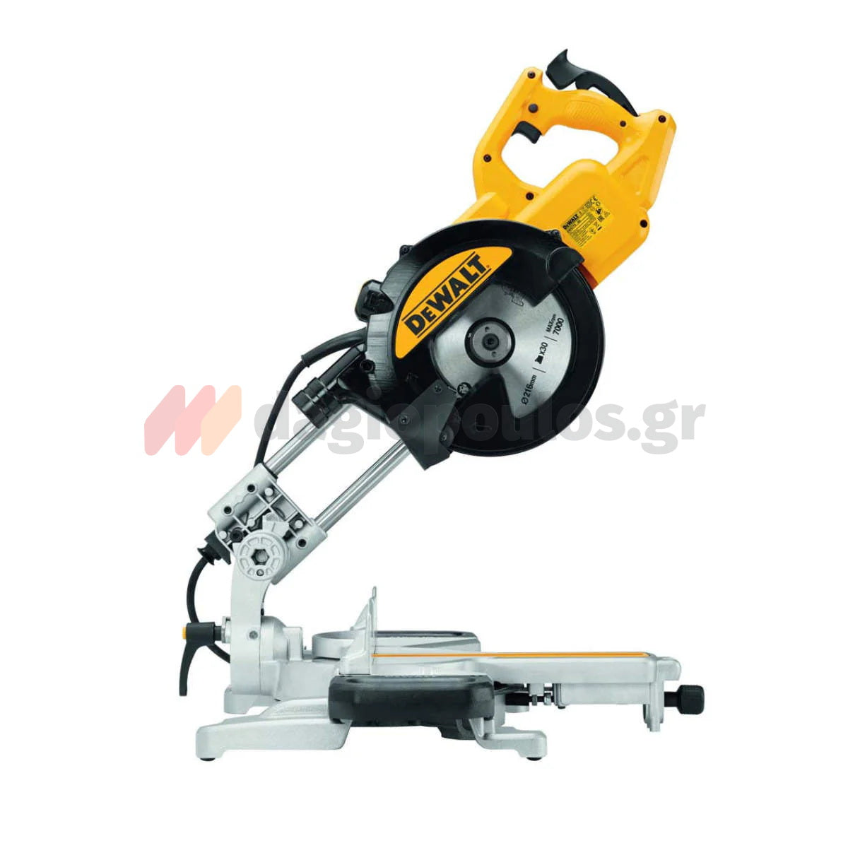 DeWalt DWS774-QS Ηλεκτρικό Δισκοπρίονο Πάγκου 1400W 216mm