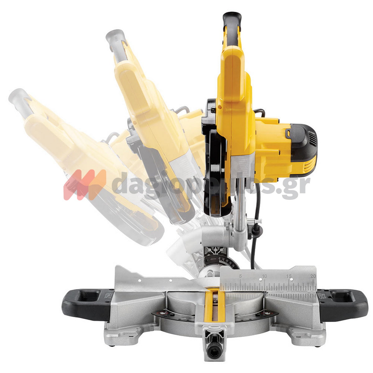 DeWalt DWS777-QS Ηλεκτρικό Συρόμενο Δισκοπρίονο (Radial) 1800W 216mm