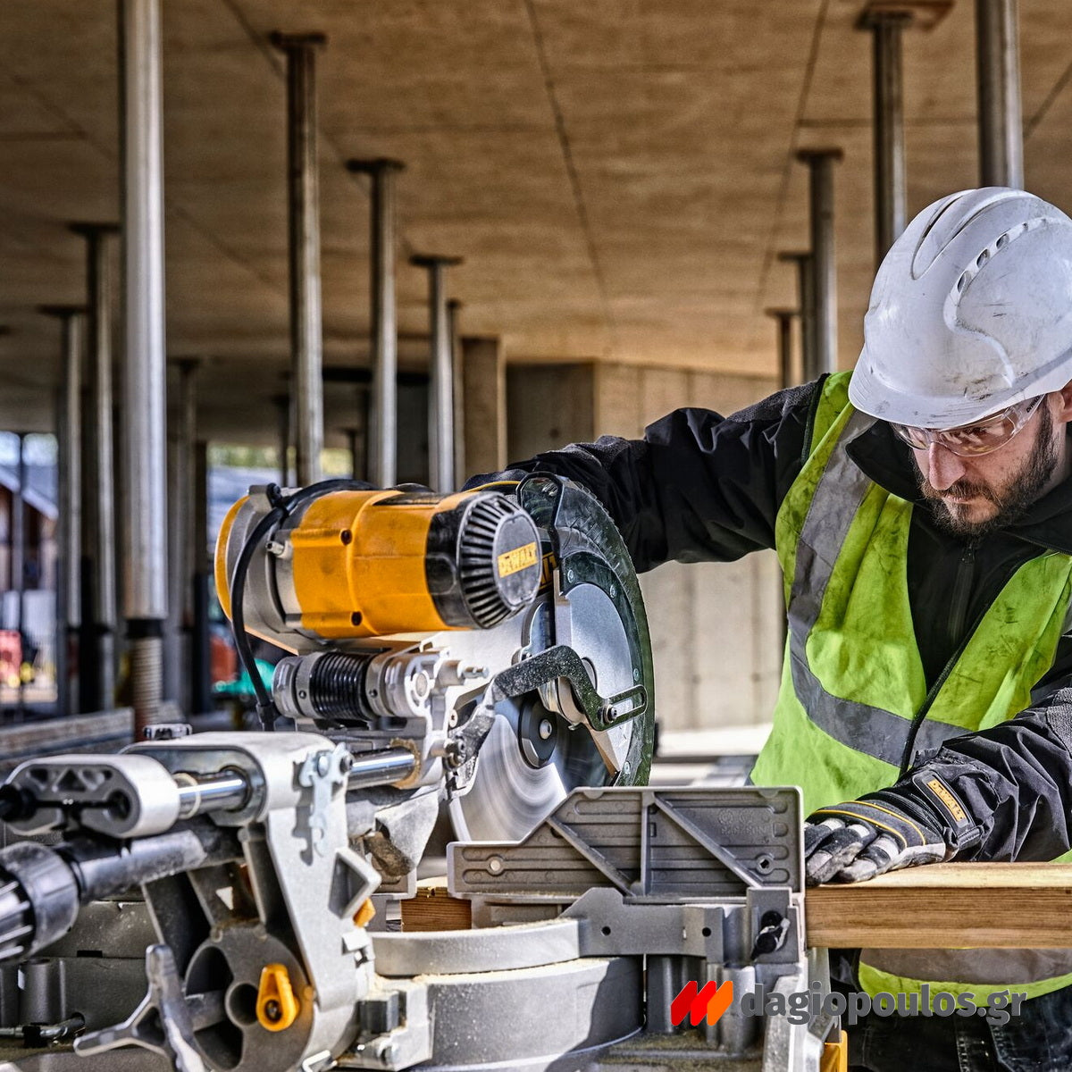 DeWalt DWS780-QS Ηλεκτρικό Φαλτσοπρίονο 305mm