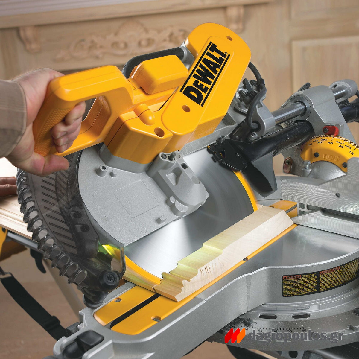 DeWalt DWS780-QS Ηλεκτρικό Φαλτσοπρίονο 305mm