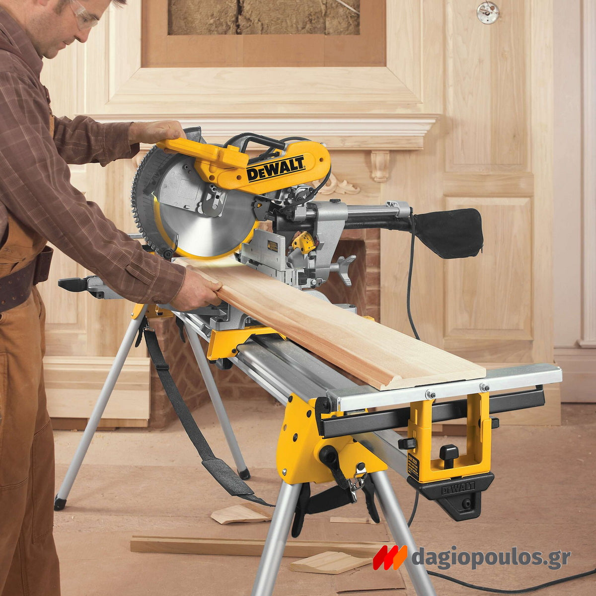 DeWalt DWS780-QS Ηλεκτρικό Φαλτσοπρίονο 305mm
