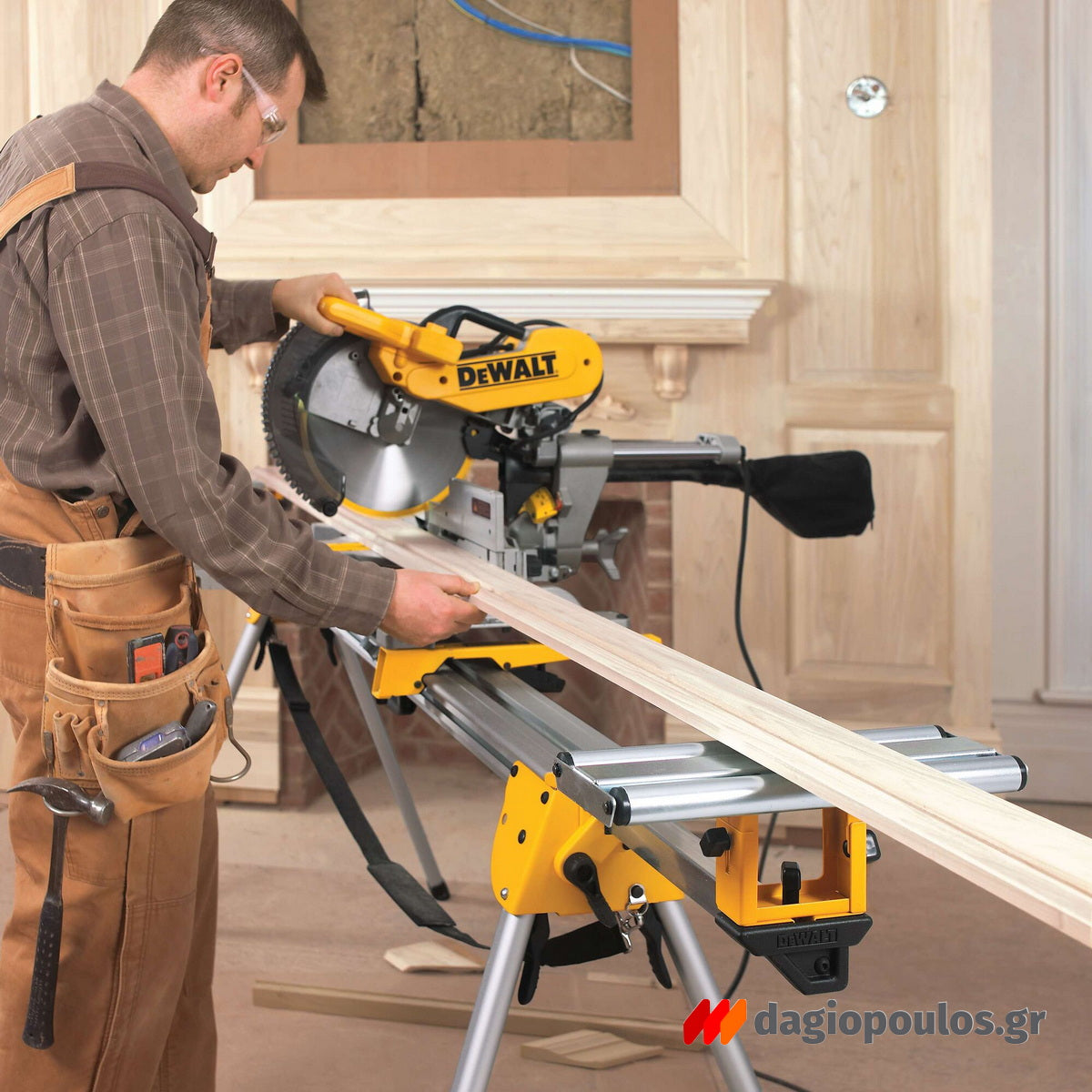 DeWalt DWS780-QS Ηλεκτρικό Φαλτσοπρίονο 305mm