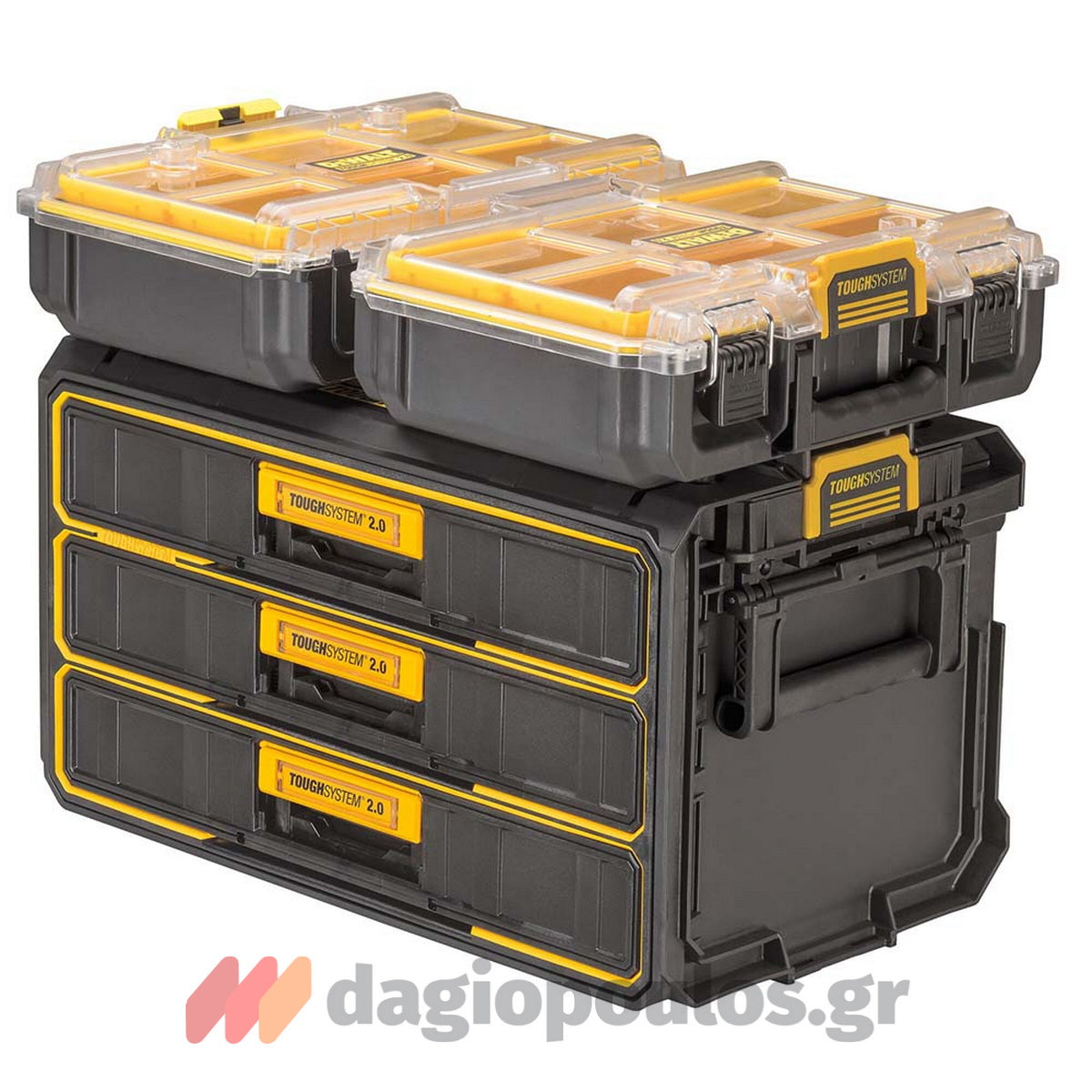 DeWalt DWST08330-1 Εργαλειοθήκη Συρταριέρα Με Organiser Με 3 Συρτάρια Touch System 2.0