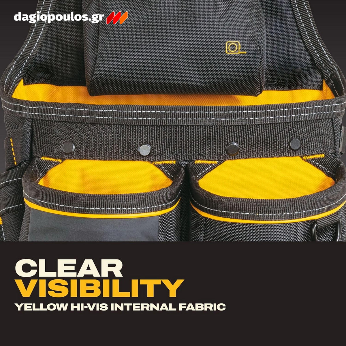DeWalt DWST40201-1 Εργαλειοθήκη Μέσης με Διπλές Θήκες και Ζώνη Βαρέος Τύπου