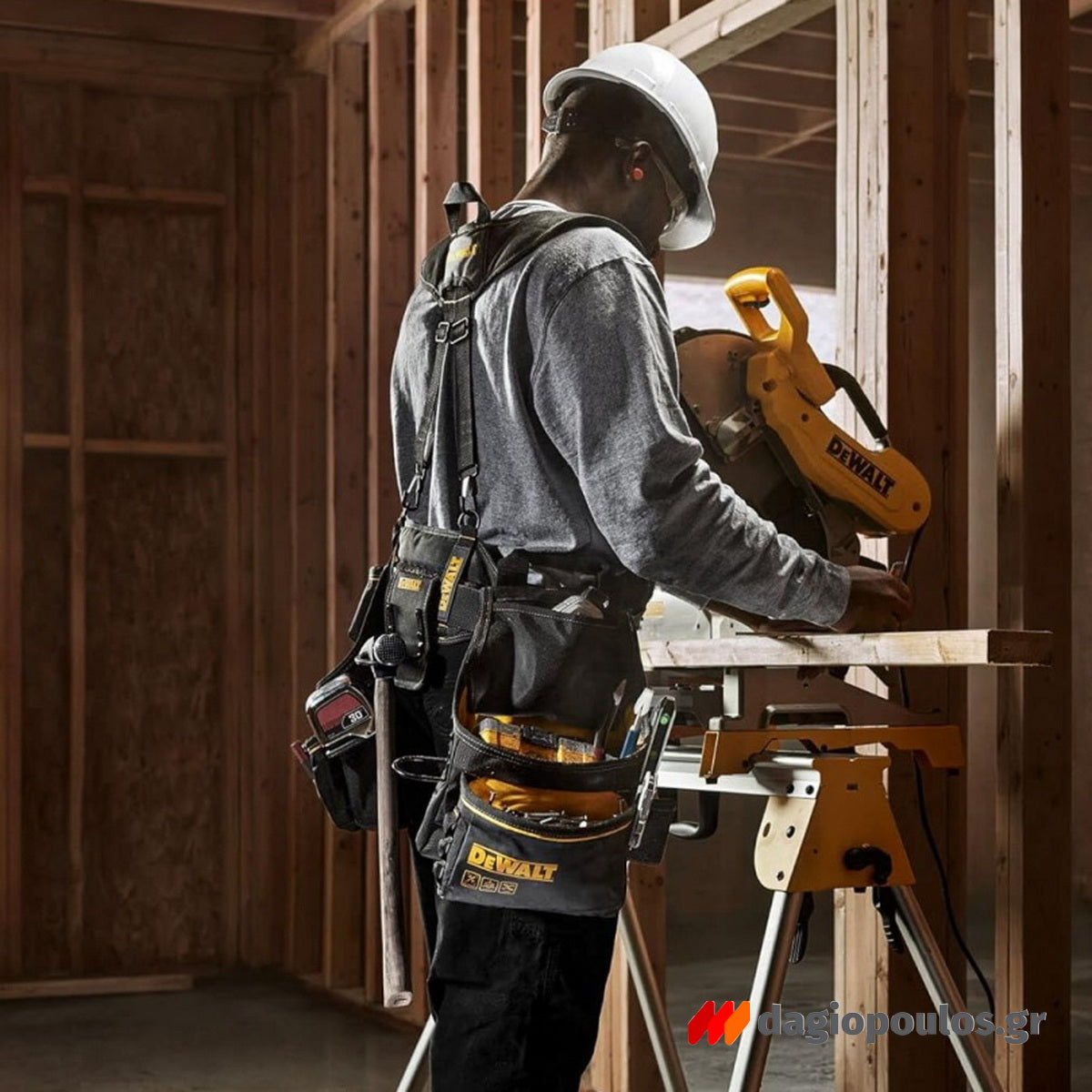 DeWalt DWST40901-1 Εργαλειοθήκη Ζώνη Εργασίας Με Τιράντες