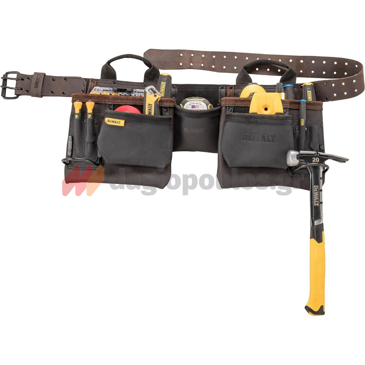 DeWalt DWST50112-1 PRO Εργαλειοθήκη Με Επαγγελματική Δερμάτινη Ζώνη Και 11 Θήκες
