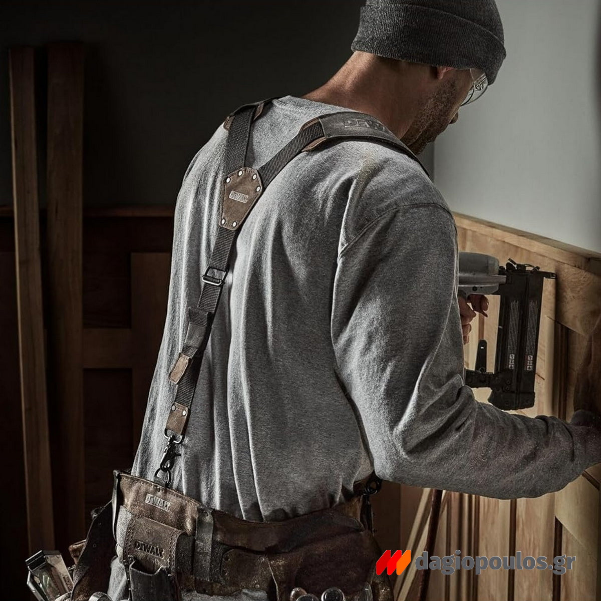 DeWalt DWST50112-1 PRO Εργαλειοθήκη Με Επαγγελματική Δερμάτινη Ζώνη Και 11 Θήκες