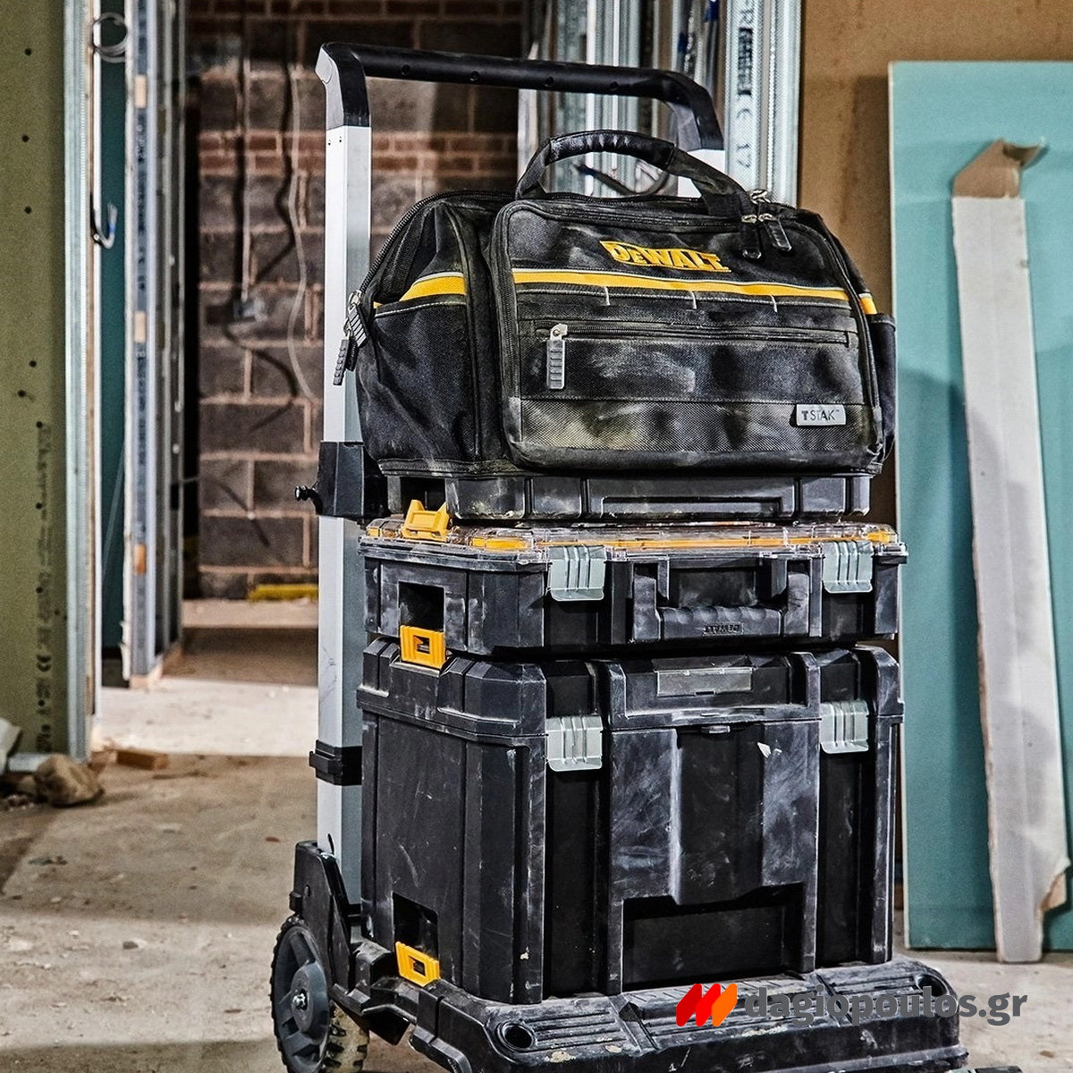 DeWalt DWST82991-1 Εργαλειοθήκη Υφασμάτινη Με 3 Θήκες T-STAK
