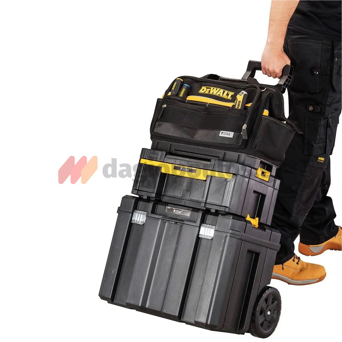 DeWalt DWST82991-1 Εργαλειοθήκη Υφασμάτινη Με 3 Θήκες T-STAK