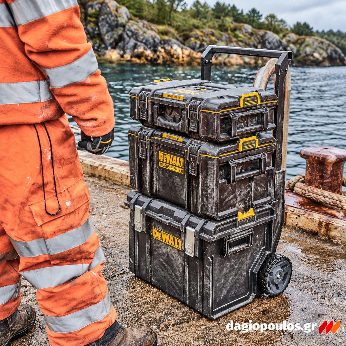 DeWalt DWST83294-1 Εργαλειοθήκη Μπαούλο Tough System DS300