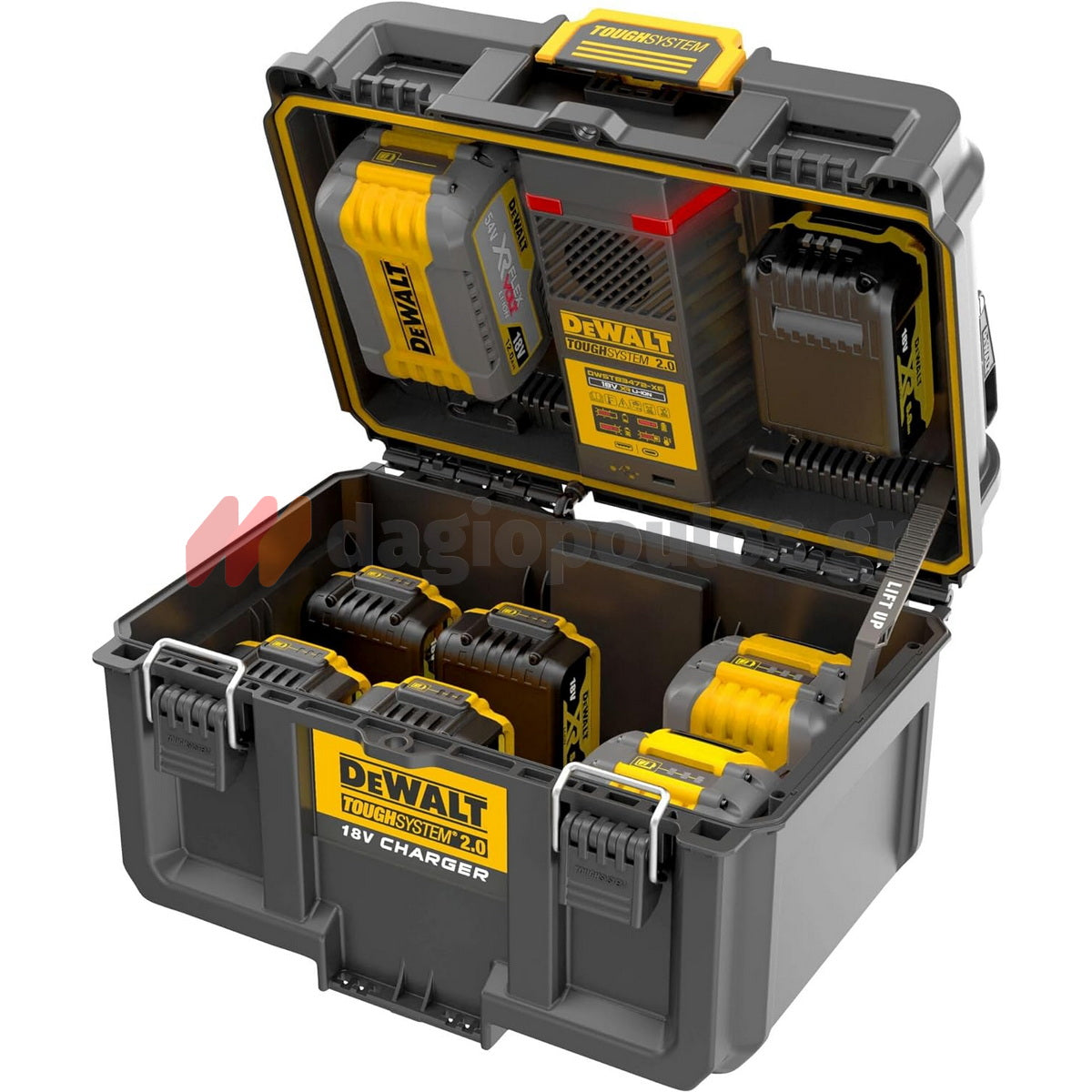 DeWalt DWST83471-QS ToughSystem 2.0 Εργαλειοθήκη Φορτιστής 18/54V Tough System 2.0