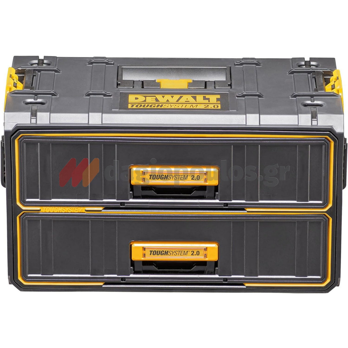 DeWalt DWST83529-1 T-STAK Εργαλειοθήκη Συρταριέρα Με Organiser Με 2 Συρτάρια TOUGH SYSTEM 2.0