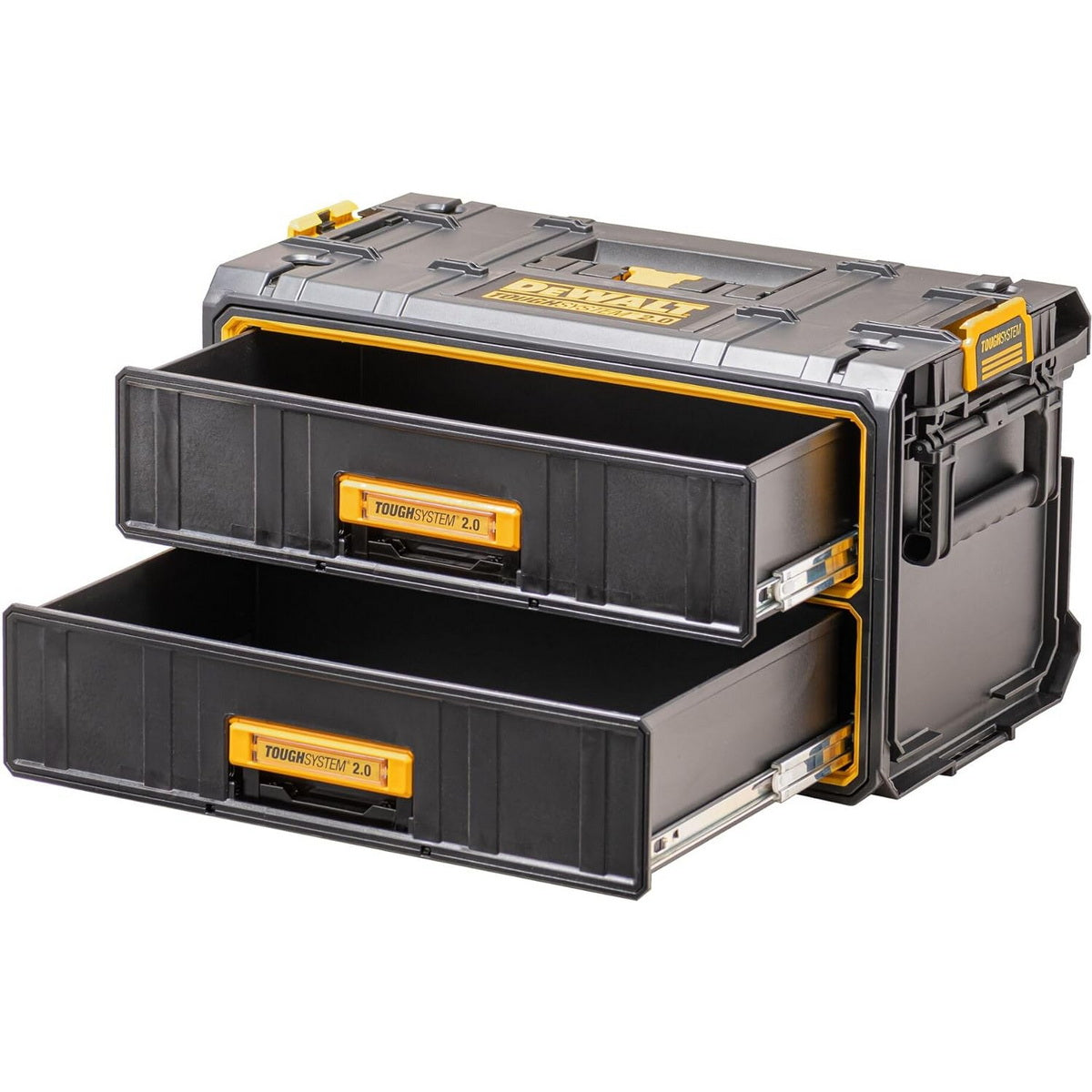 DeWalt DWST83529-1 T-STAK Εργαλειοθήκη Συρταριέρα Με Organiser Με 2 Συρτάρια TOUGH SYSTEM 2.0