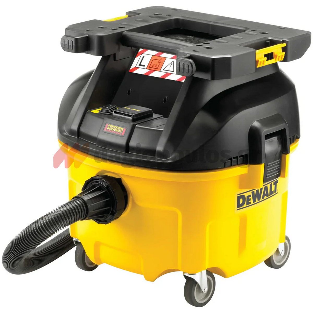 DeWalt DWV901L-QS Ηλεκτρική Σκούπα Υγρών - Στερεών 30Ltr 1400W