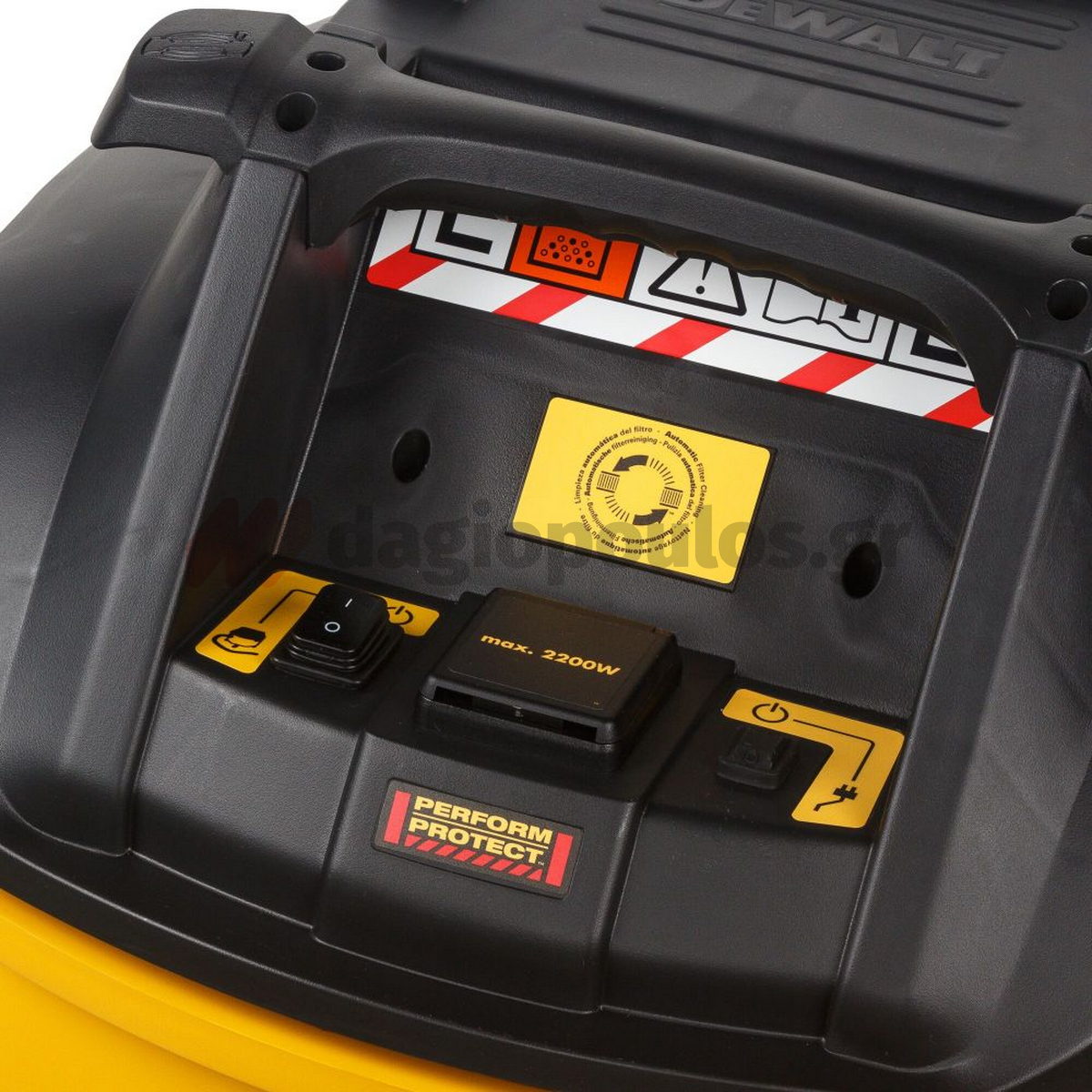 DeWalt DWV901L-QS Ηλεκτρική Σκούπα Υγρών - Στερεών 30Ltr 1400W