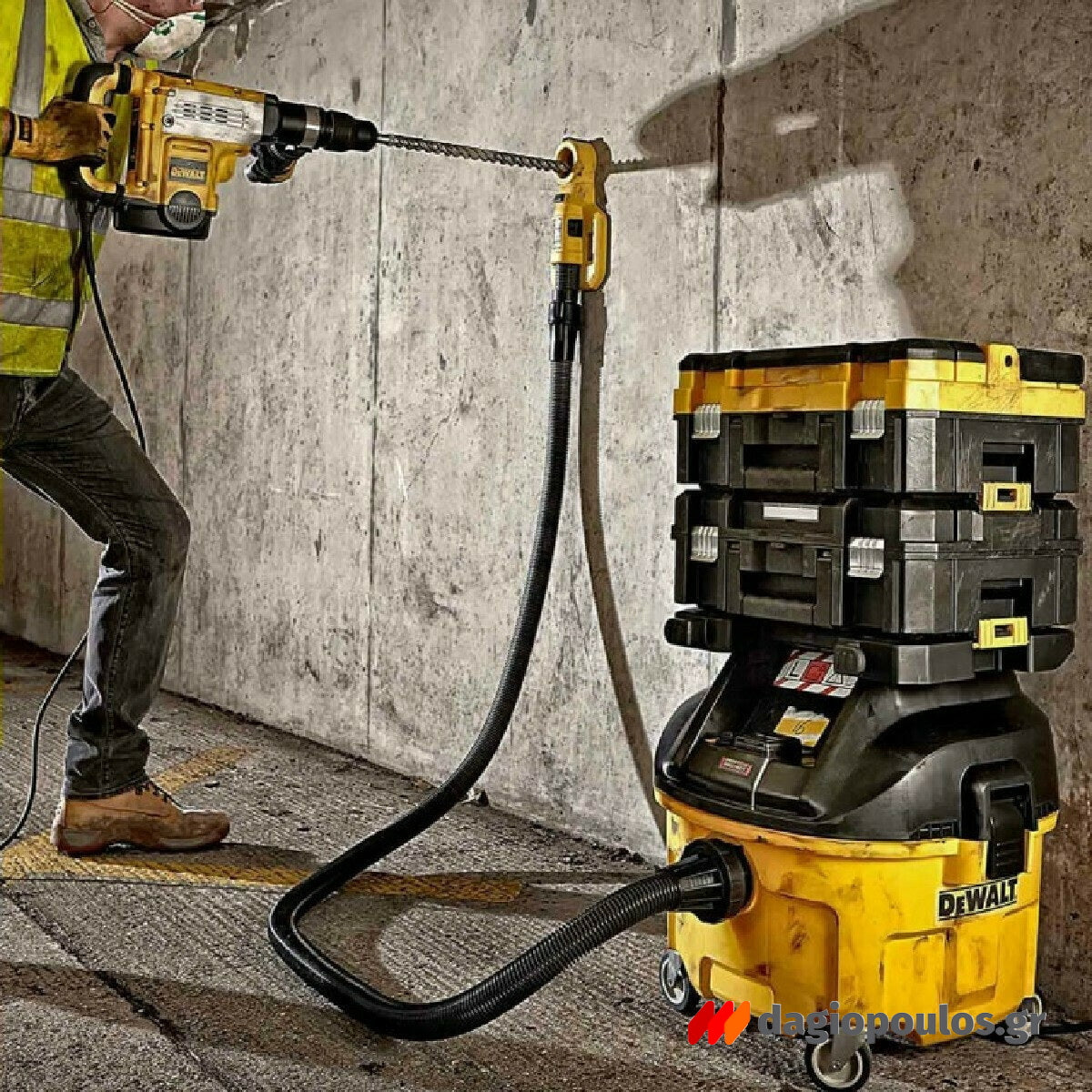 DeWalt DWV901L-QS Ηλεκτρική Σκούπα Υγρών - Στερεών 30Ltr 1400W
