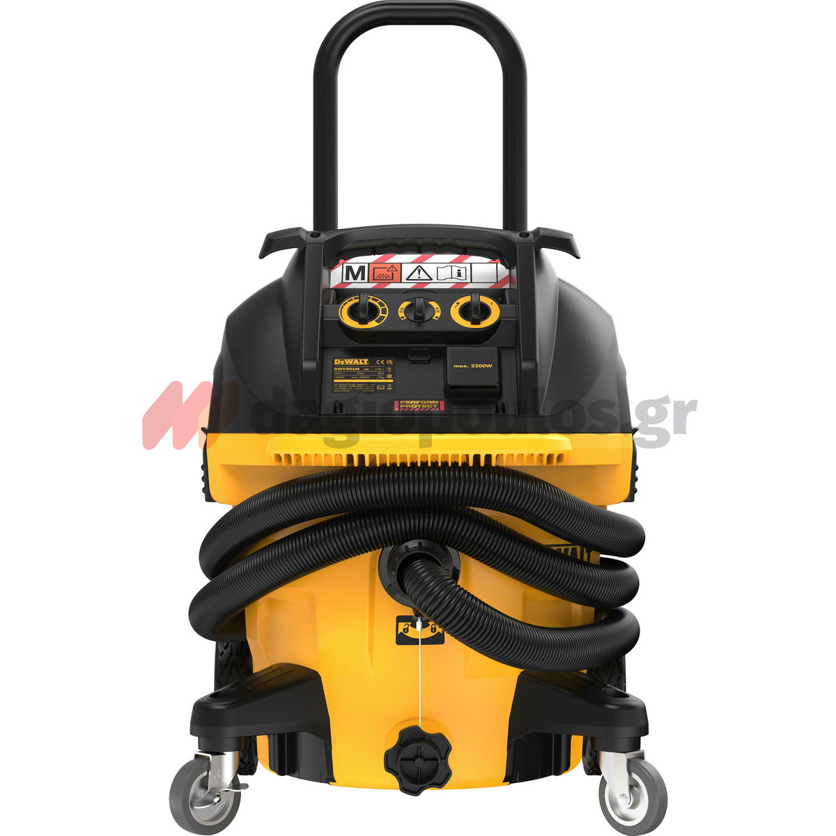 DeWalt DWV905M-QS Ηλεκτρική Σκούπα Υγρών - Στερεών 38Lt 1400W