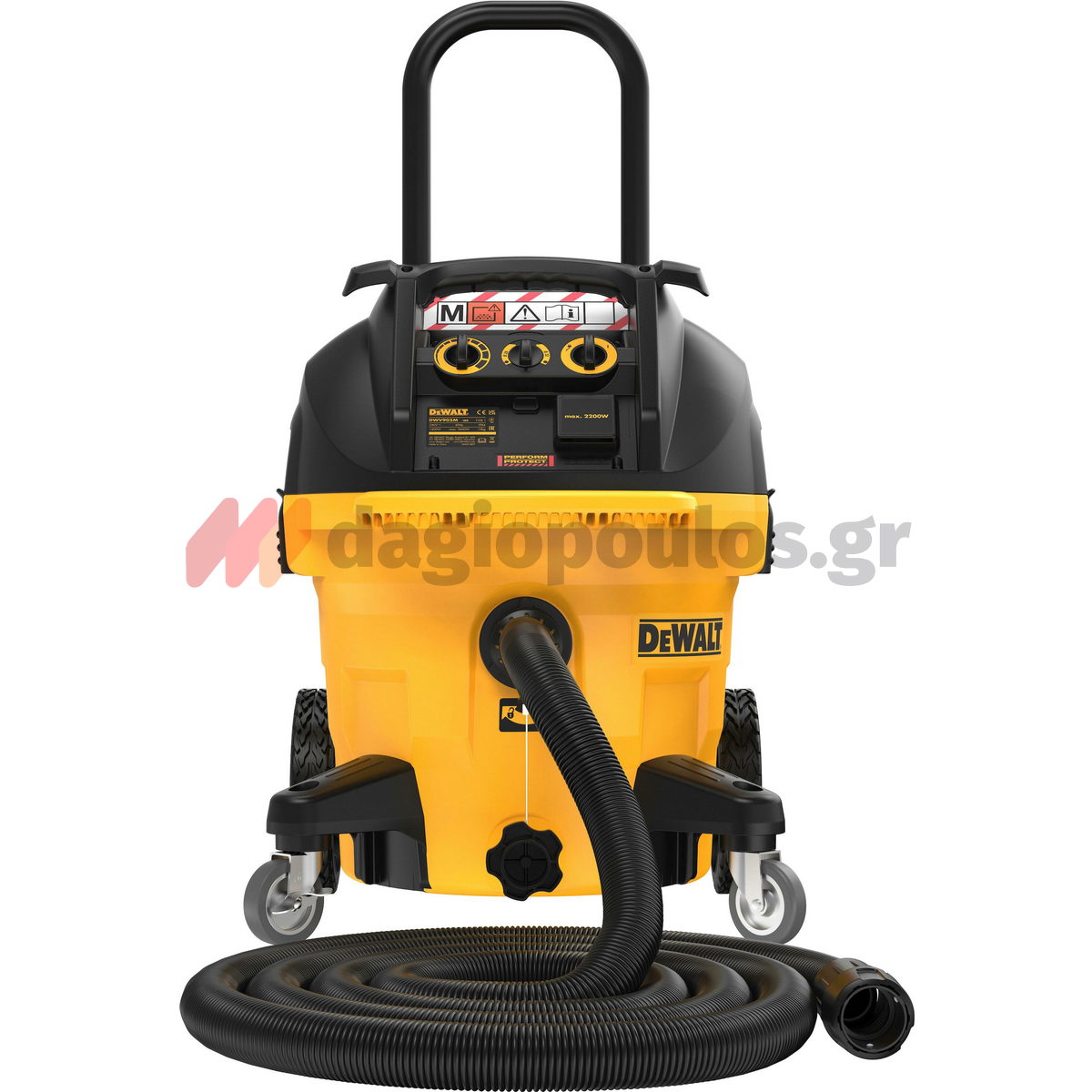 DeWalt DWV905M-QS Ηλεκτρική Σκούπα Υγρών - Στερεών 38Lt 1400W