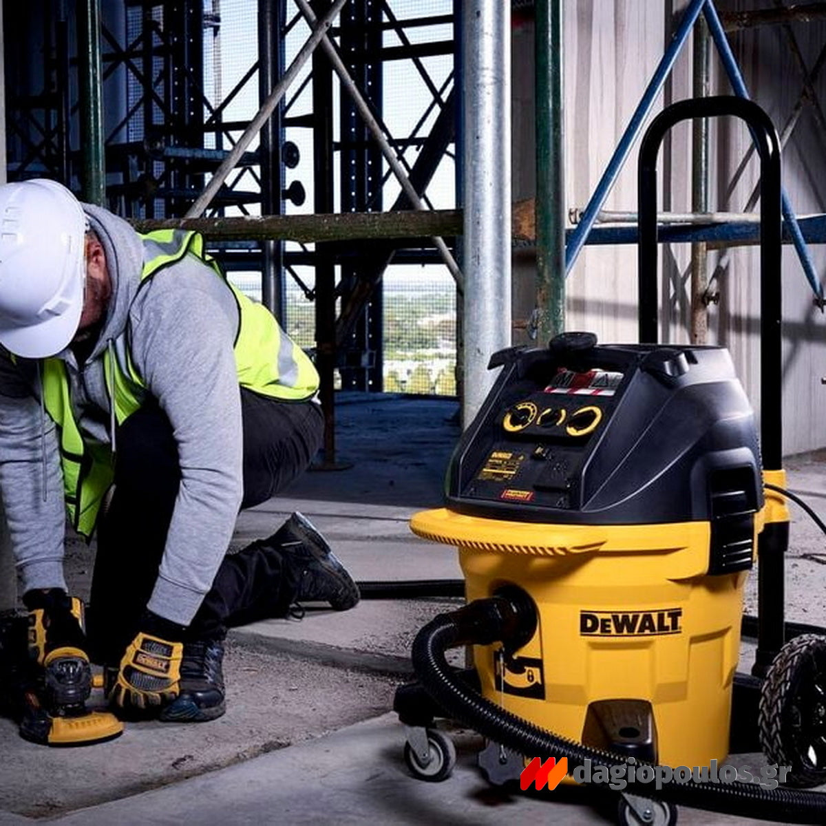 DeWalt DWV905M-QS Ηλεκτρική Σκούπα Υγρών - Στερεών 38Lt 1400W