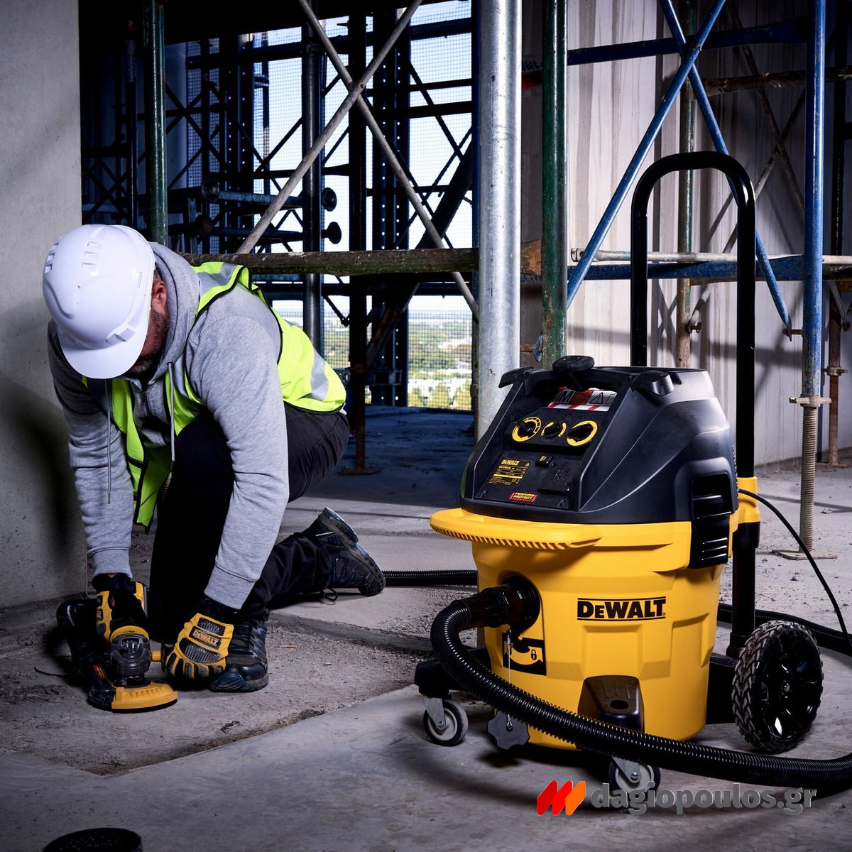 DeWalt DWV905M-QS Ηλεκτρική Σκούπα Υγρών - Στερεών 38Lt 1400W