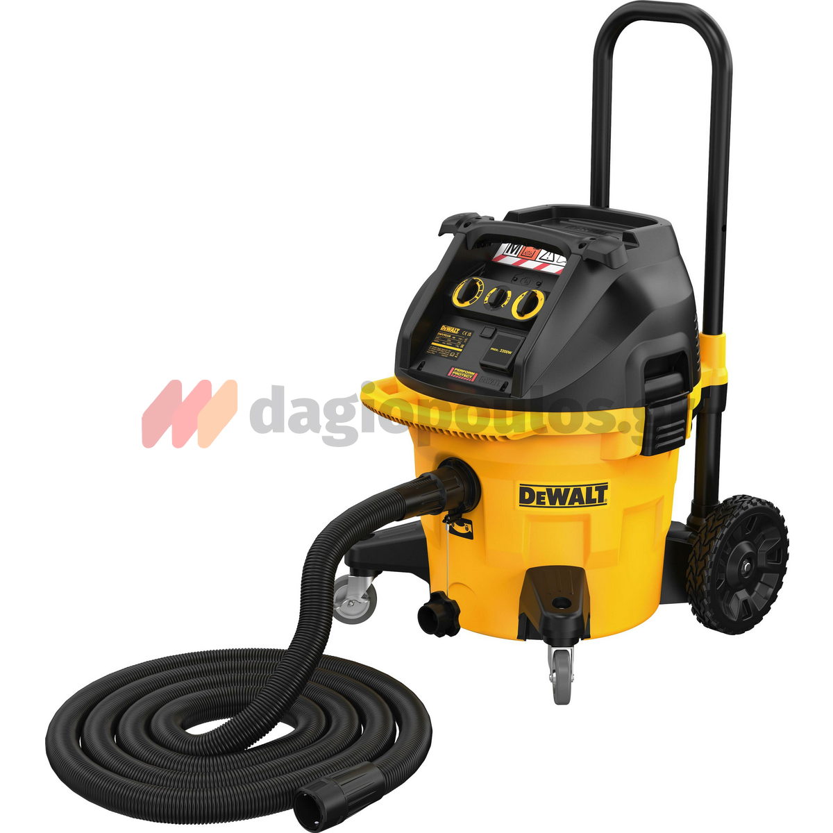 DeWalt DWV905M-QS Ηλεκτρική Σκούπα Υγρών - Στερεών 38Lt 1400W