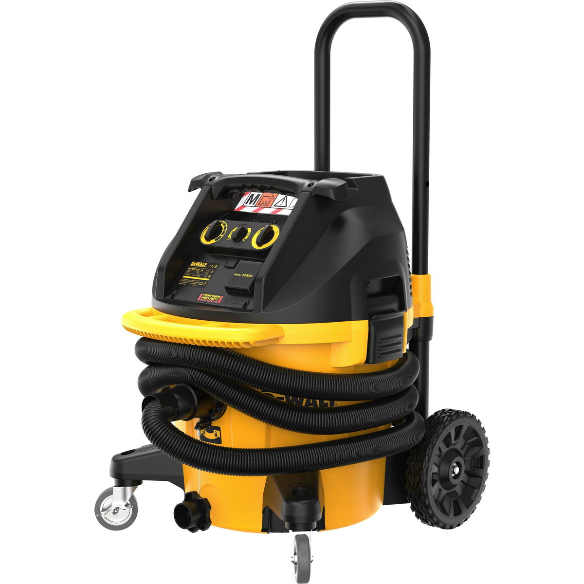 DeWalt DWV905M-QS Ηλεκτρική Σκούπα Υγρών - Στερεών 38Lt 1400W