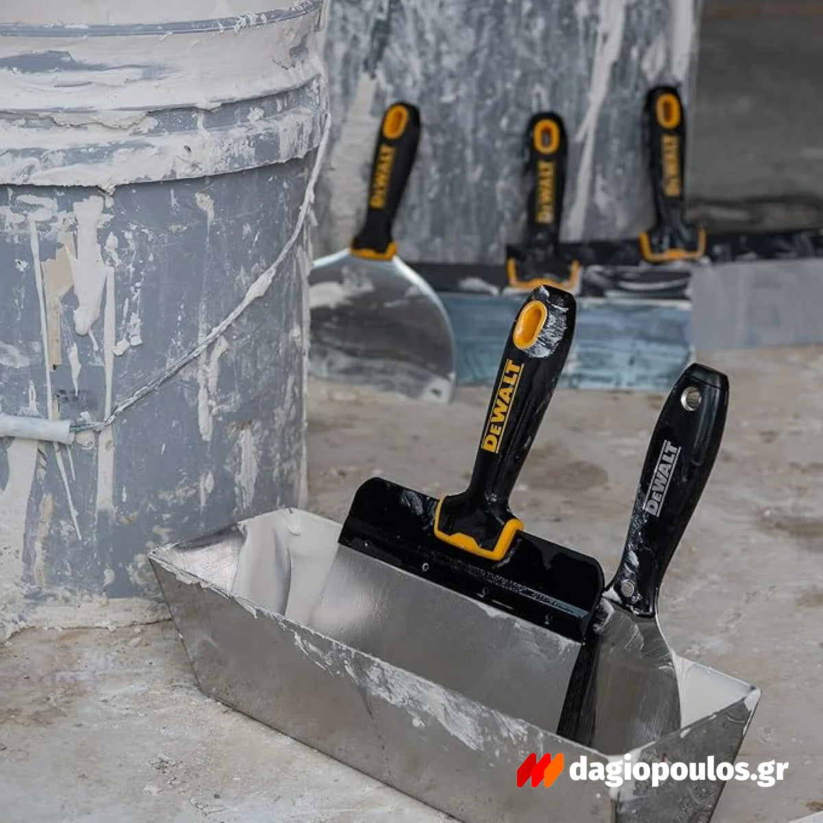 DeWalt DXTT 2-138 Μεγάλη Σπάτουλα Με Μαλακή Λαβή 14" 355mm ΑΝΟΞΕΙΔΩΤΗ