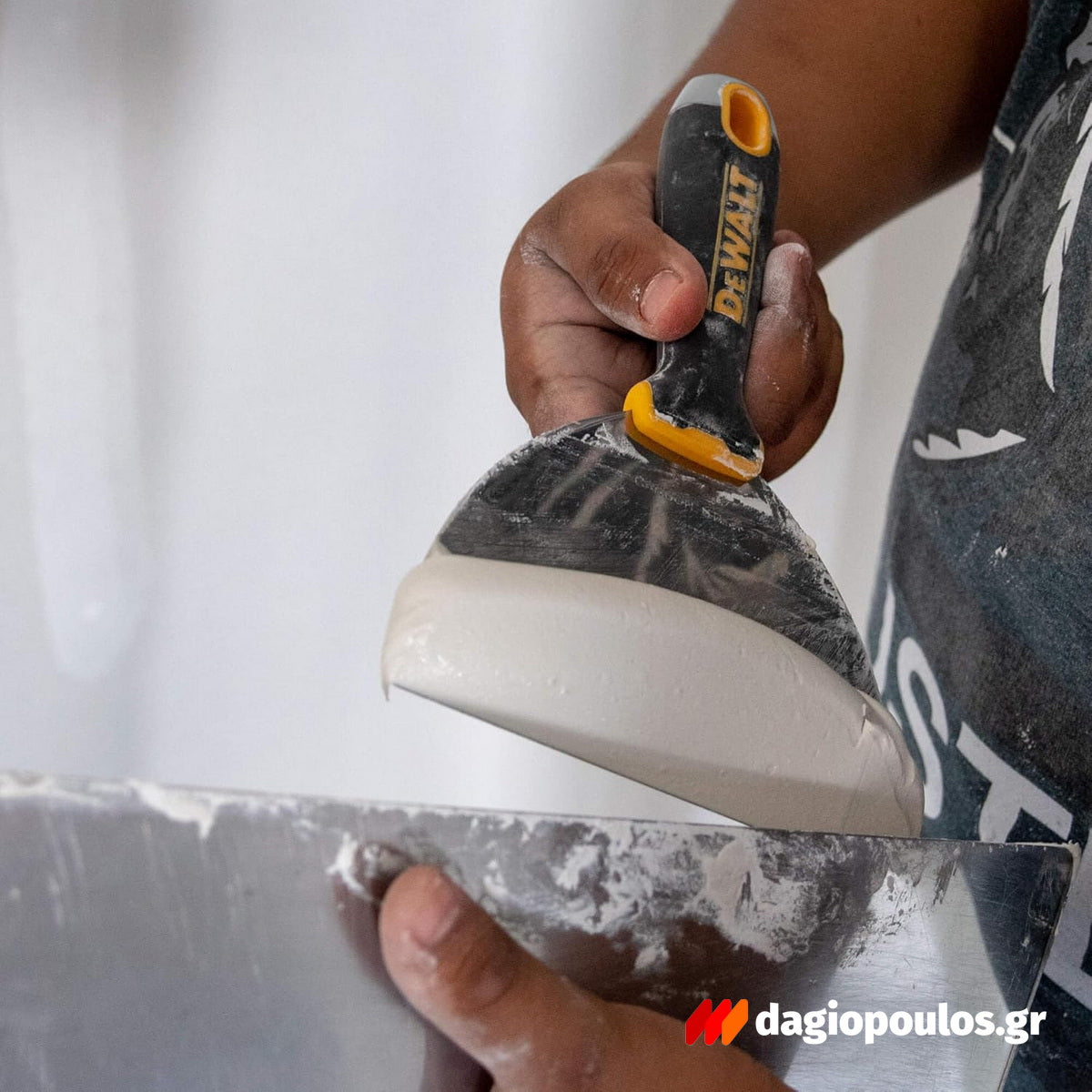 DeWalt DXTT 2-139 Στοκαδόρος - Σπάτουλα Στόκου Με Μαλακή Λαβή 3" 76mm ΑΝΟΞΕΙΔΩΤΗ