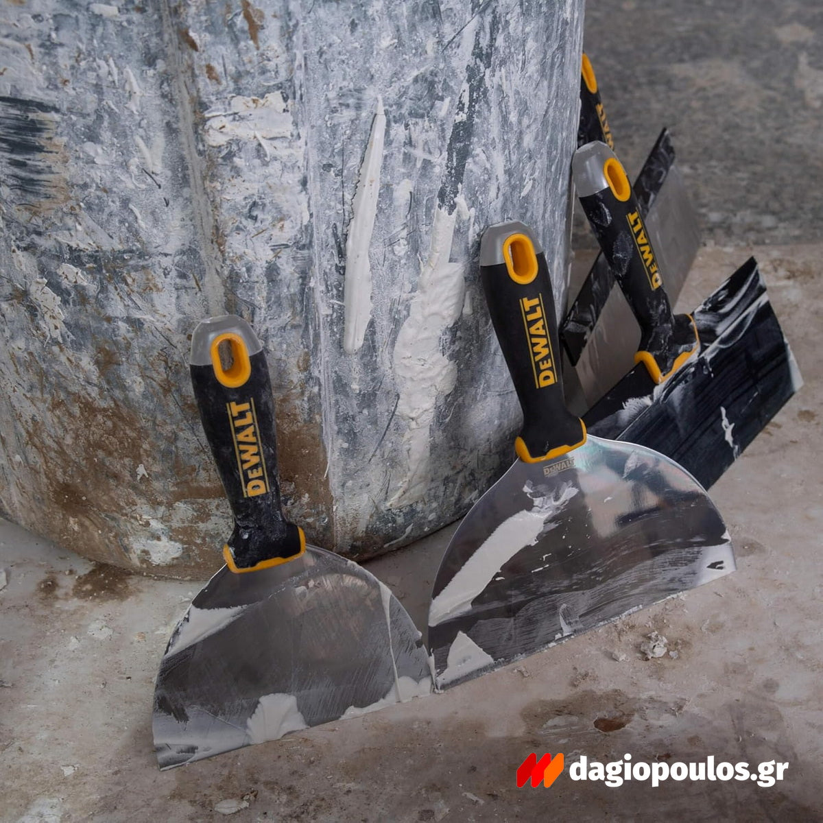 DeWalt DXTT 2-139 Στοκαδόρος - Σπάτουλα Στόκου Με Μαλακή Λαβή 3" 76mm ΑΝΟΞΕΙΔΩΤΗ