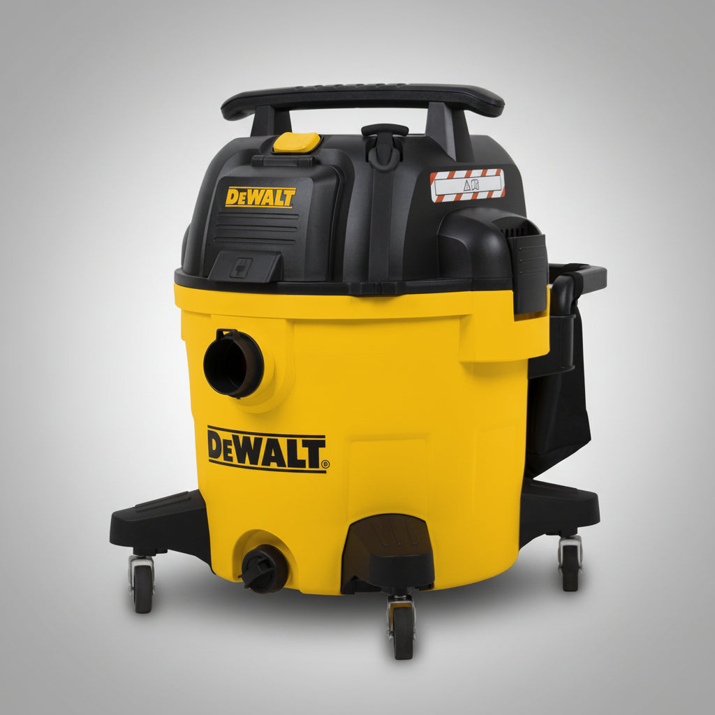 DeWalt DXV34PTA-QT Ηλεκτρική Σκούπα Υγρών/Στερεών Αθόρυβη 1200W 34Lt Με Πρίζα για Εργαλεία