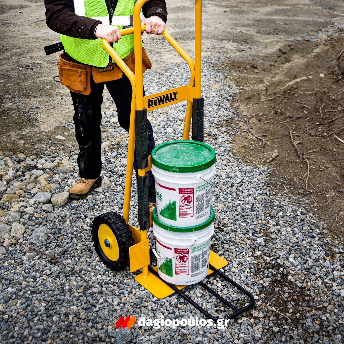 DeWalt DXWT-HT101-KIT Καρότσι Μεταφοράς Με Εκτεταμένη Πλάτη - Αναδιπλούμενη Μπάρα 500Kgr