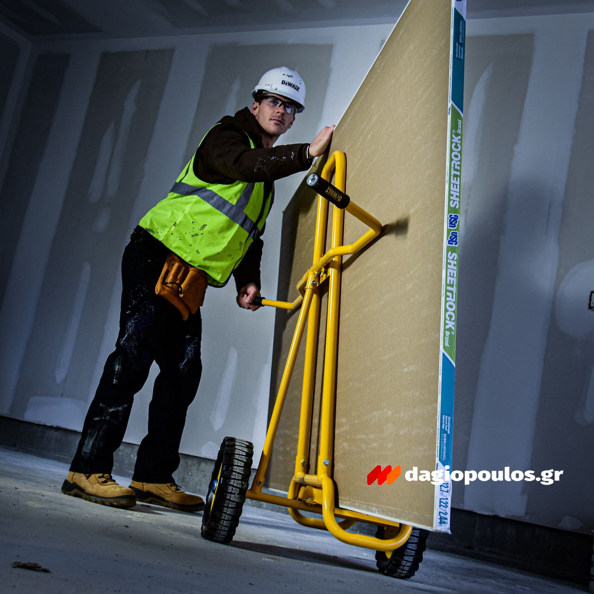 DeWalt DXWT-PS202 Καρότσι Μεταφοράς Γυψοσανίδας-Πάνελ-Φύλλων Ξύλων 500Kgr