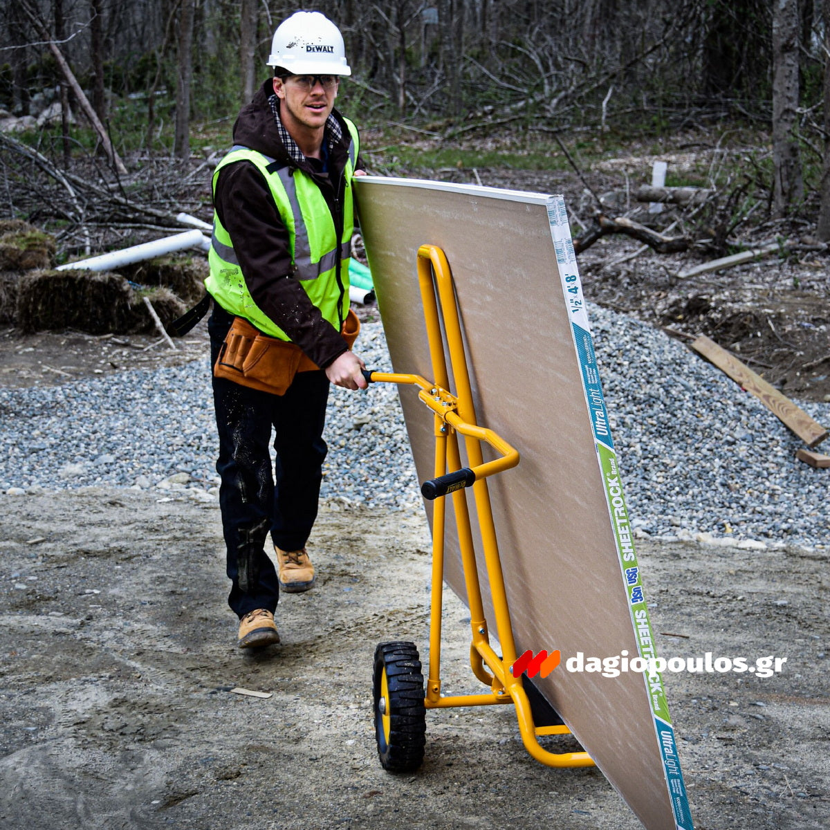 DeWalt DXWT-PS202 Καρότσι Μεταφοράς Γυψοσανίδας-Πάνελ-Φύλλων Ξύλων 500Kgr
