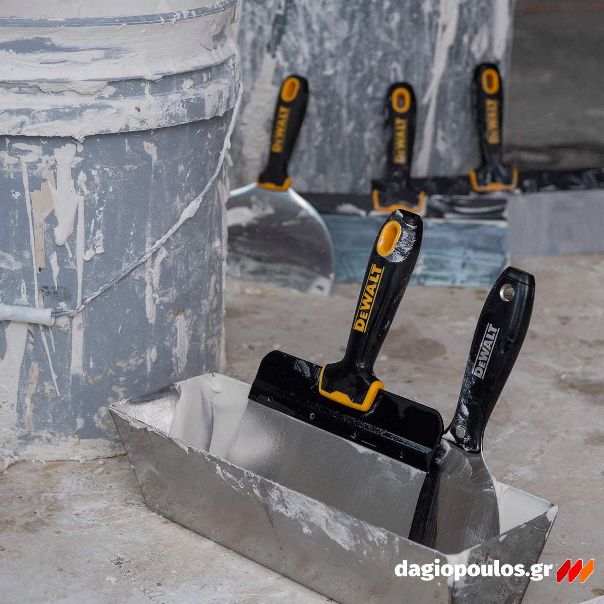 DeWalt DXTT-3‑171 Συλλογή Σπάτουλες Σετ 5 Τεμ ΑΝΟΞΕΙΔΩΤΕΣ
