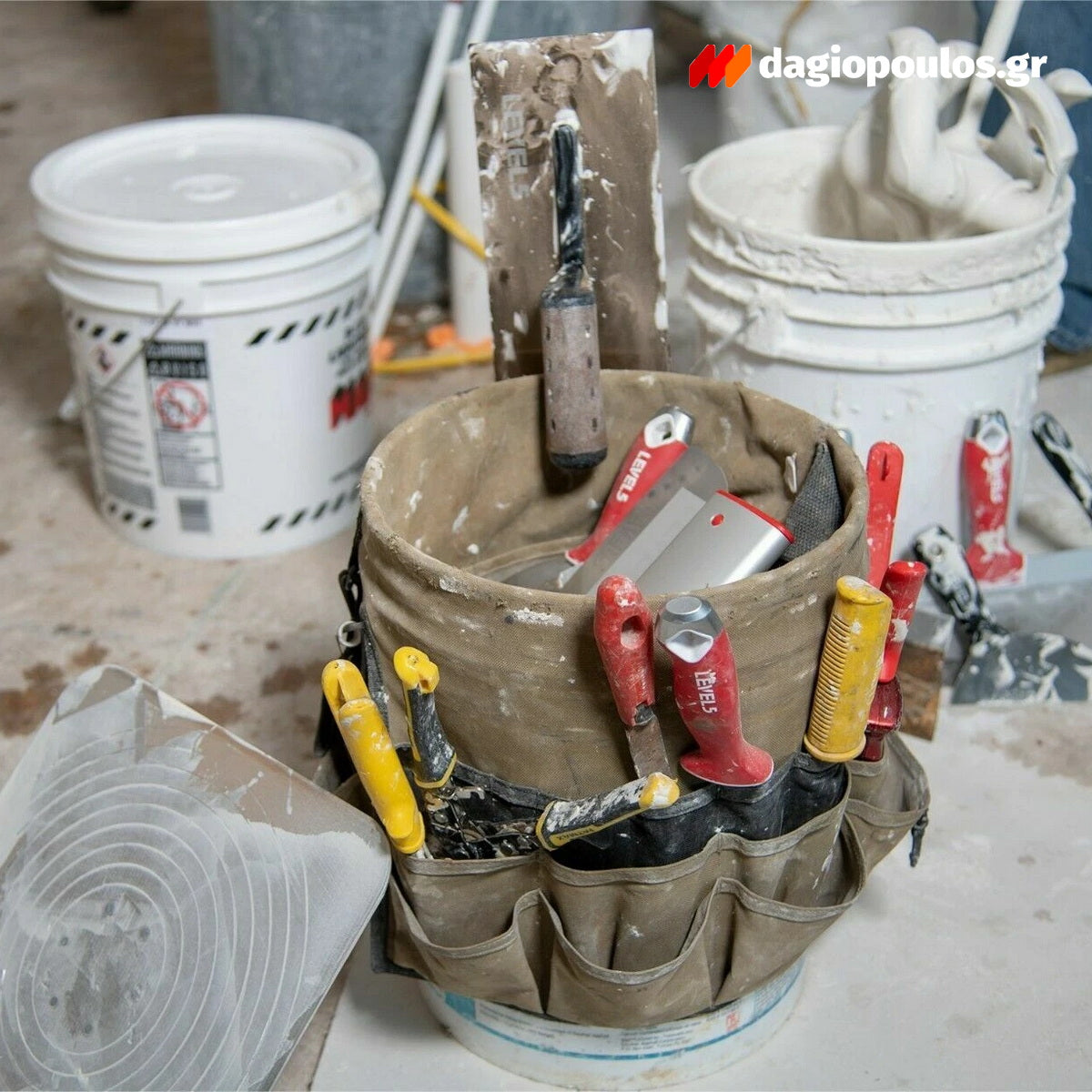 DeWalt Level5 4-993 Σπάτουλα Θερμοπρόσοψης Με Ξύλινη Λαβή & Δερμάτινη Επένδυση 0.4mm 16" 400mm