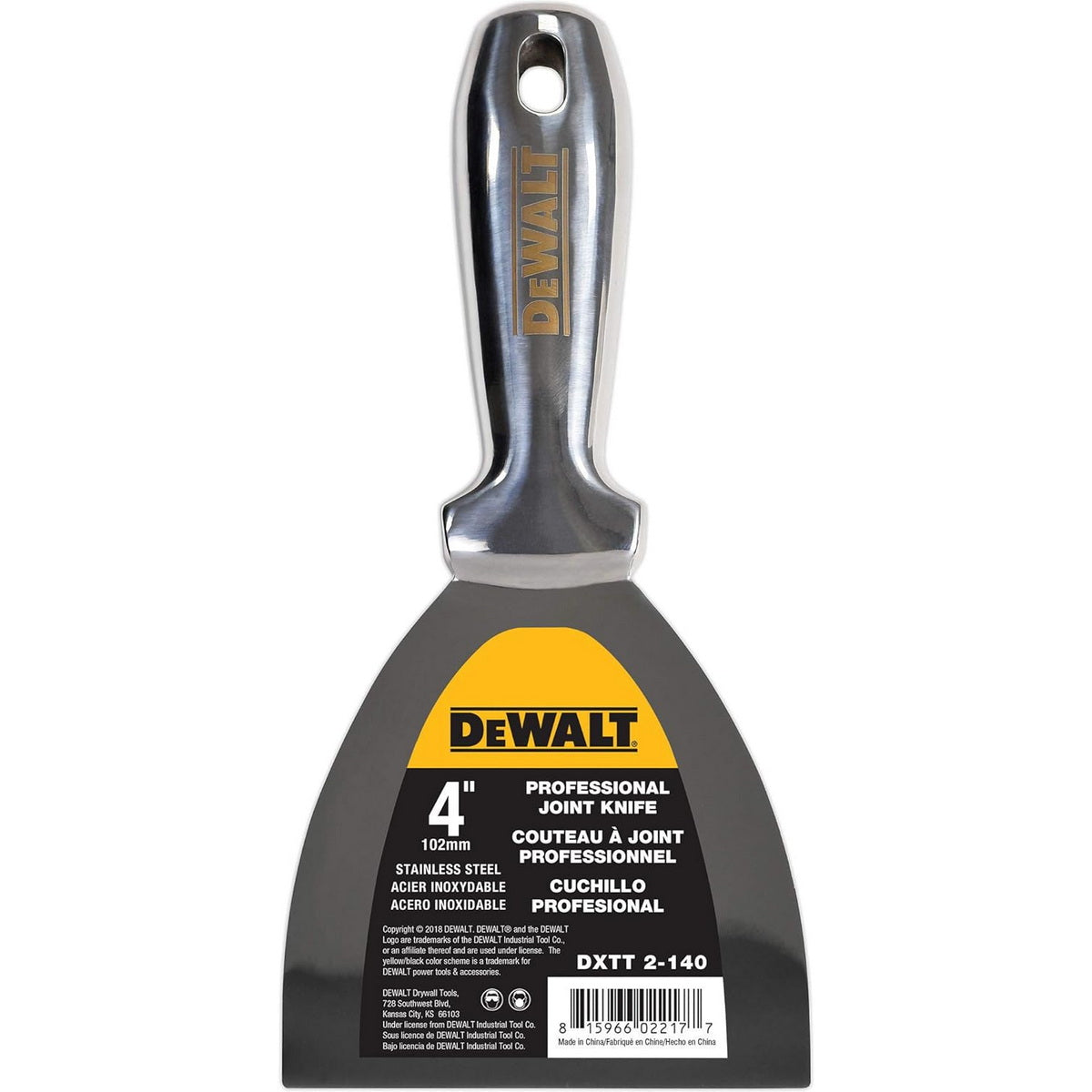 DeWalt DXTT-2-404 Stainless Steel Στοκαδόρος Με Ηλεκτροσυγκολλημένη Λαβή 4″ 100mm ΑΝΟΞΕΙΔΩΤΟΣ