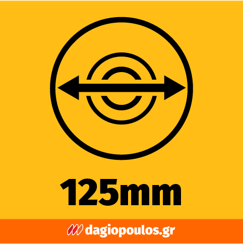 DeWalt DWE4217-QS Ηλεκτρικός Γωνιακός Τροχός 1200W 125mm Διακόπτης No Volt Λειτουργία
