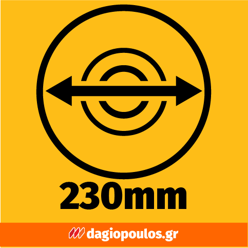 DeWalt DWE492-QS Ηλεκτρικός Γωνιακός Τροχός 2200W 230mm