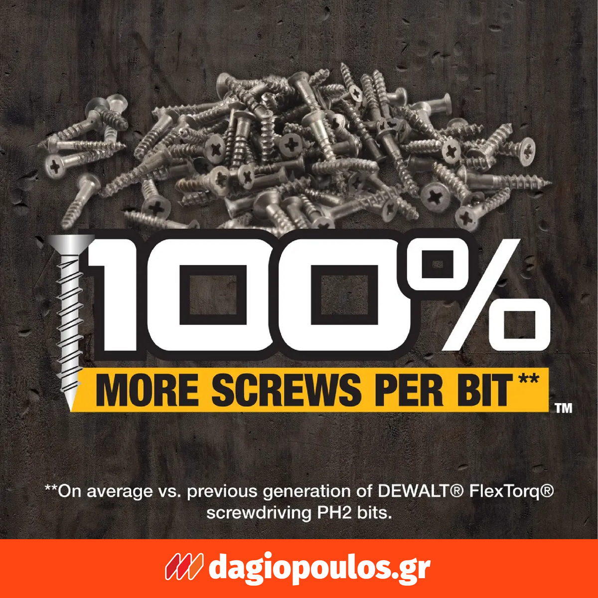 DeWalt DT70532T-QZ Extreme FLEXTORQ IR Torsion Συλλογή Μύτες Ph.2 57mm Σετ 2 Τεμ