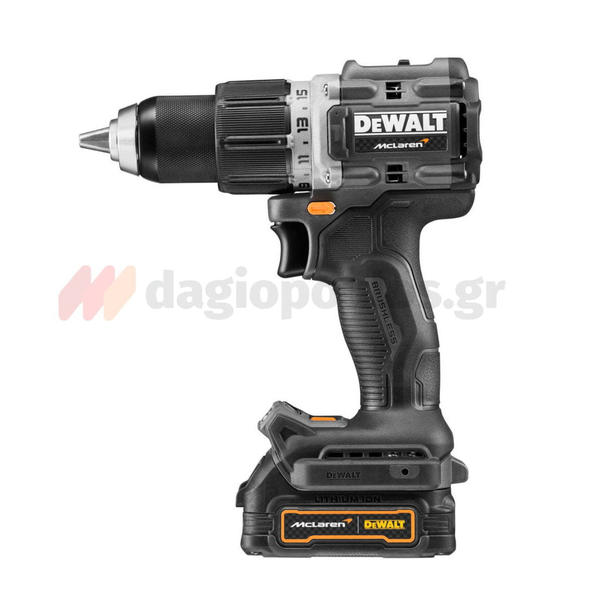 DeWalt McLaren DCK2222MP2T-QW Σετ Brushless Κρουστικό Δραπανακατσάβιδο & Παλμικό Κατσαβίδι 18V Με 2 Μπατ.5.0Ah - Βαλίτσα T-STAK