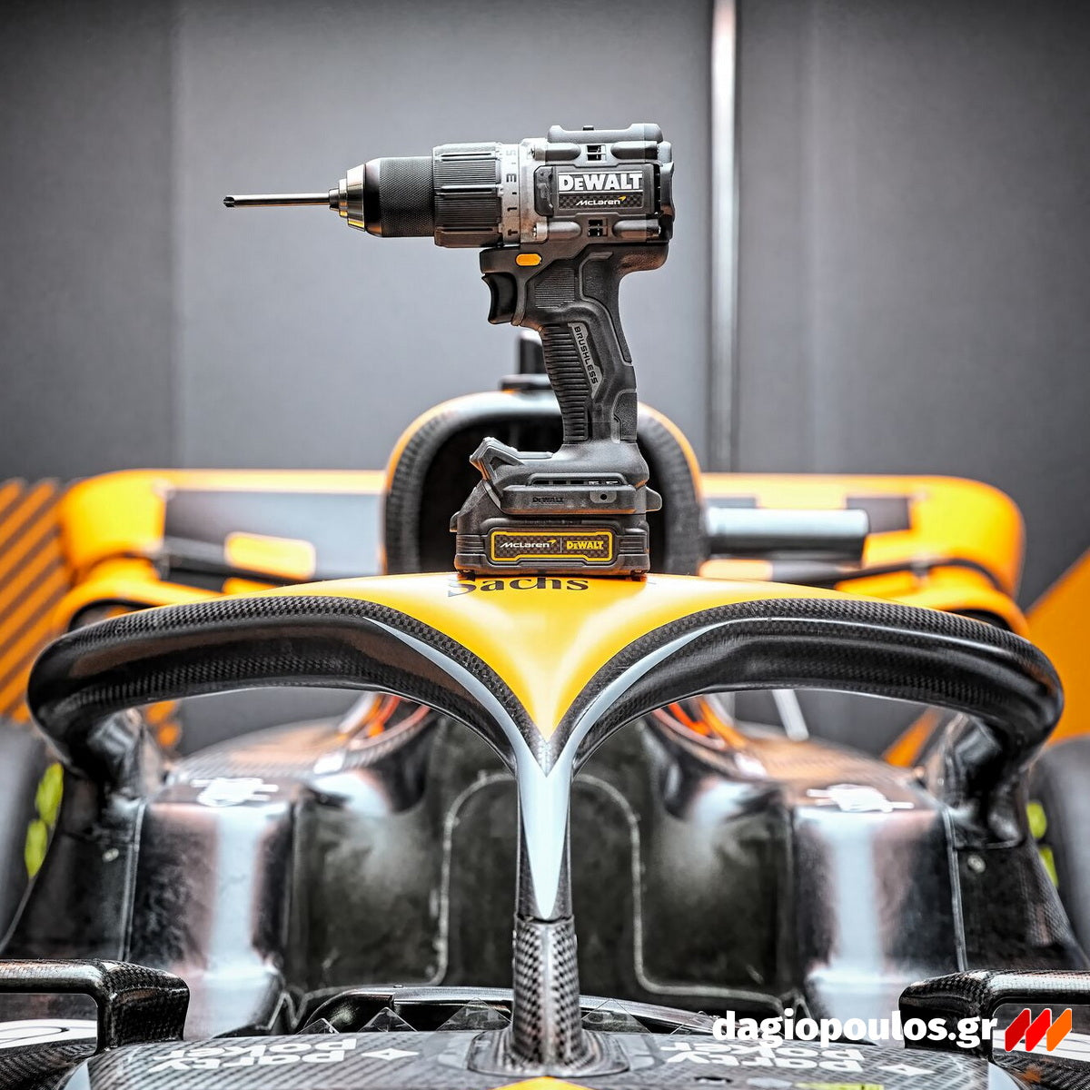 DeWalt McLaren DCD85ME2GT-QW Brushless Κρουστικό Δραπανοκατσάβιδο Μπαταρίας 18V Li-Ion Με 2 Μπαταρίες 1.7Ah & Βαλίτσα T-Stak ΣΥΛΛΕΚΤΙΚΟ