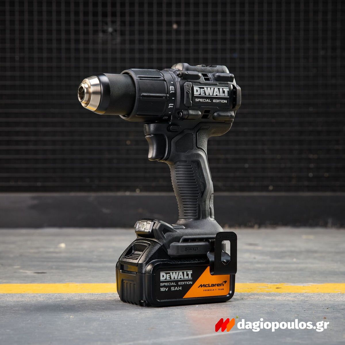 DeWalt McLaren DCD86MP2T-QW Κρουστικό Δραπανοκατσάβιδο 18V Li-Ion Με 2 Μπατ.5.0Ah - Βαλίτσα T-STAK